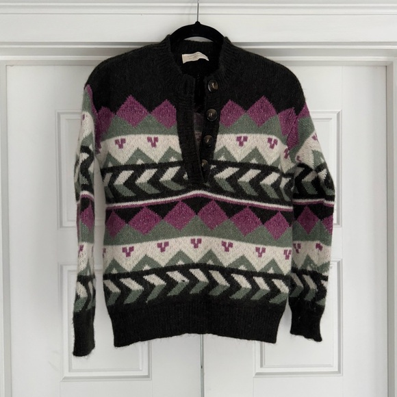 Sezane Georges Jumper Sweater, Small - Picture 3 of 11